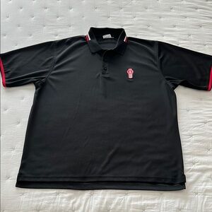 Men’s KENWORTH Black Polo Shirt with Red Accents